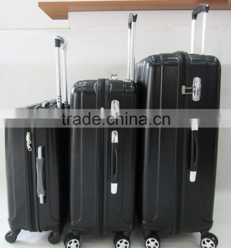 Durable Hardside 3PC luggage set ABS/PC trolley set