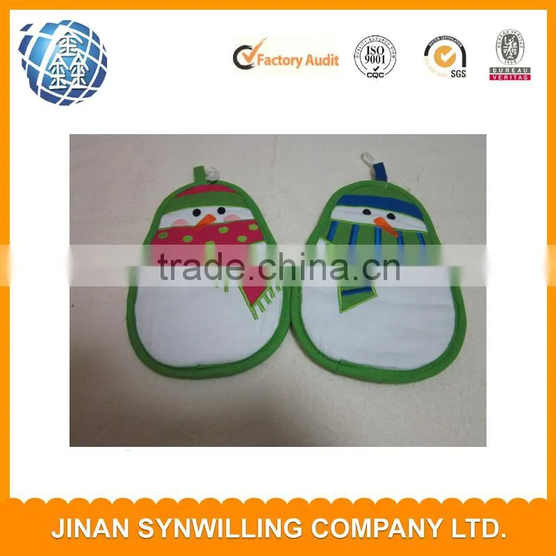 custom printed cooking glove cotton oven mitt and cotton pot holder