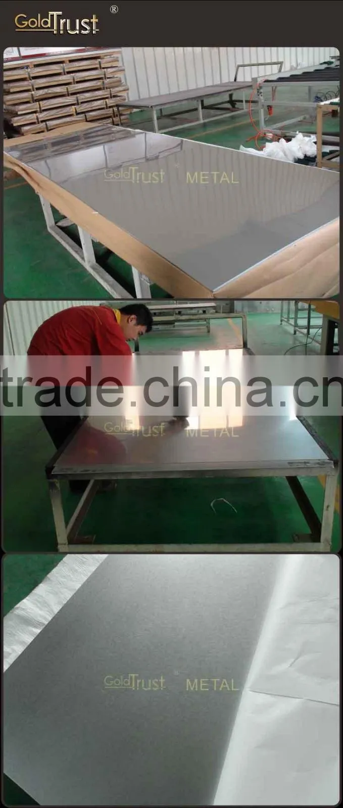 304 ti- blcak stainless steel vibration sheet