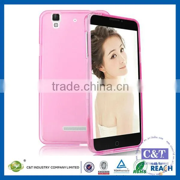 C&T Customized transparent soft tpu cover case for Micromax Yu Yureka