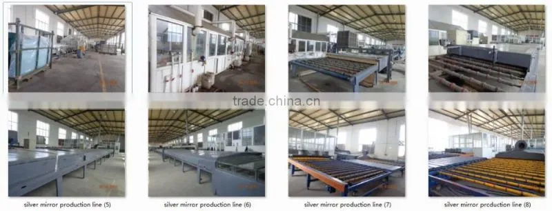 grade A 4mm large sheet mirror glass for sale with CE&ISO certificate