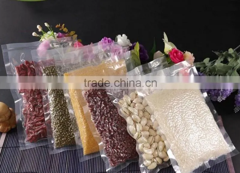 Plastic food vaccum bag