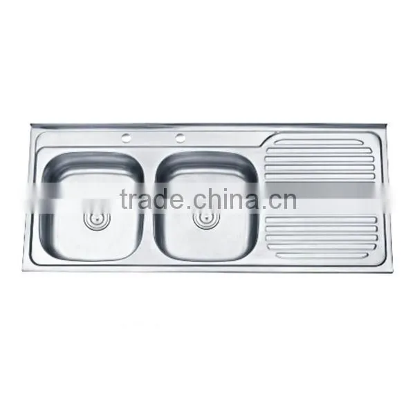 Customized Design Large Kitchen Sinks Stainless Steel
