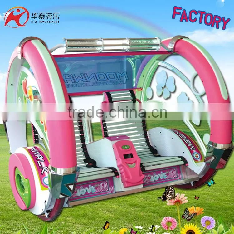 Hot sale luxury happy car moonwalk indoor/outdoor luxury happy car