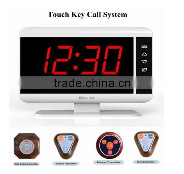 NEW 433MHz wireless restaurant buzzer callers table call calling waiter pager system with 999 transmitters