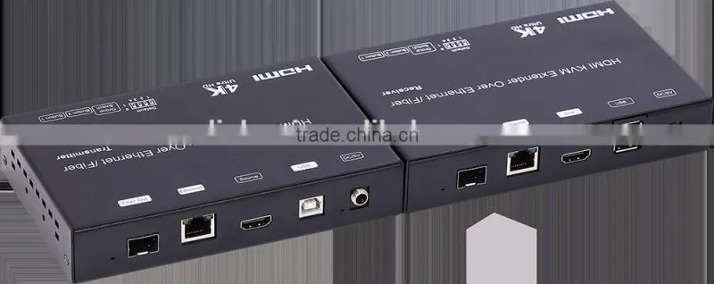 LINK-MI LM-EX37 120M 4K HDMI+USB KVM Extender over IP/Fiber 60KM(Single Model)