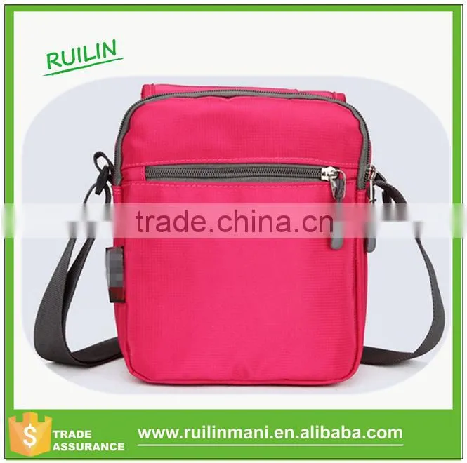 Fanny bright colored satchel for gym shoulder school bag