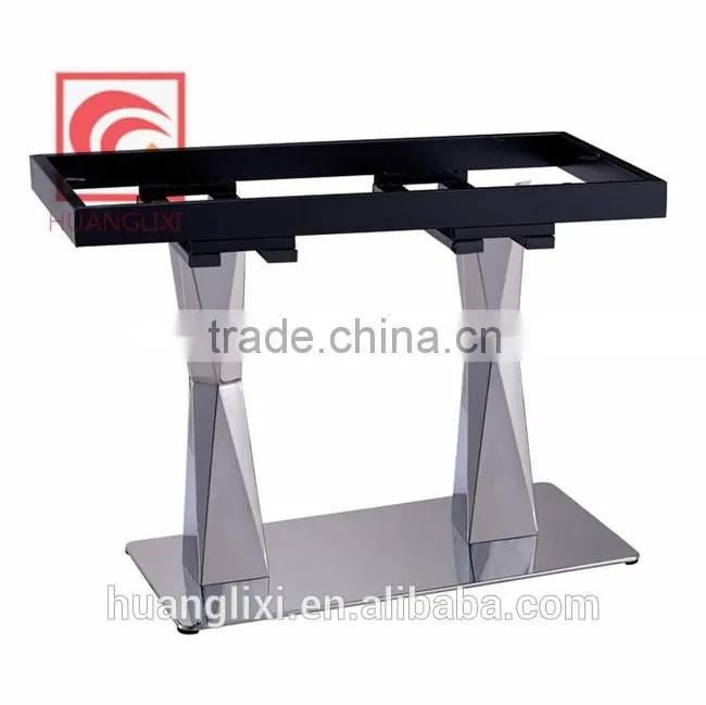 Stainless steel Hot pot table leg, cutting table frame, brushed stainless steel table feet