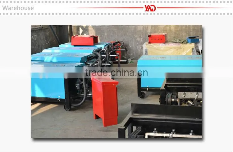 Competitive automatic steel bar straightening and cutting machine