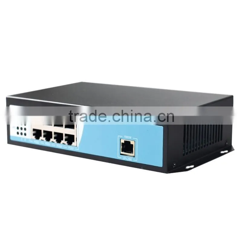 IEEE802.3af/at 48v 8 port gigabit POE switch for UHD 4k TV