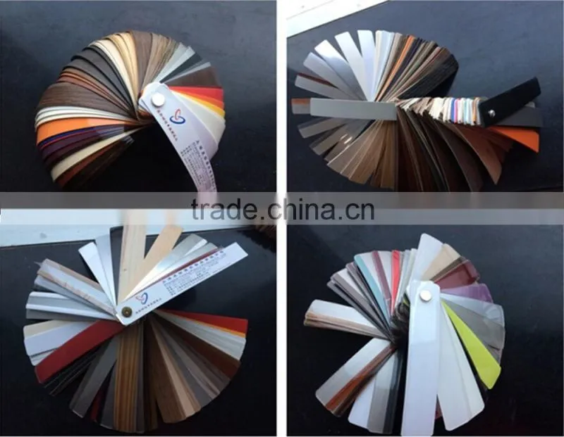 desk wood grain edge banding,furniture accessories,plastic edge trim