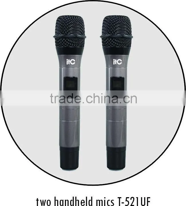 ITC PA System LCD Wireless uhf microphone