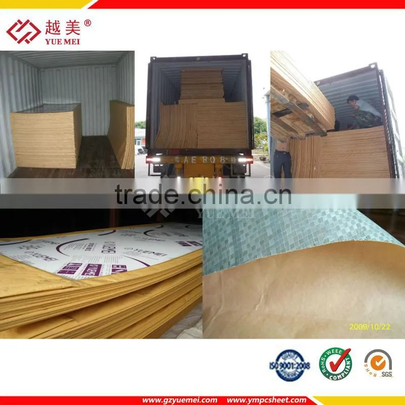 100% virgin material -diamond pc sheet window skylight gates