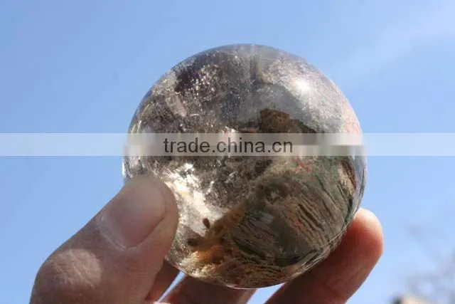 Huge 55mm(2.1") Phantom Quartz Sphere, Crystal Ball