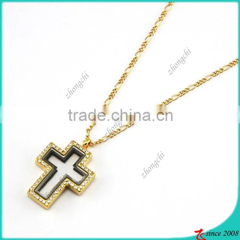 Hot Selling Gold Chain Necklace For Floating Locket Chain Necklace(FN16040839)