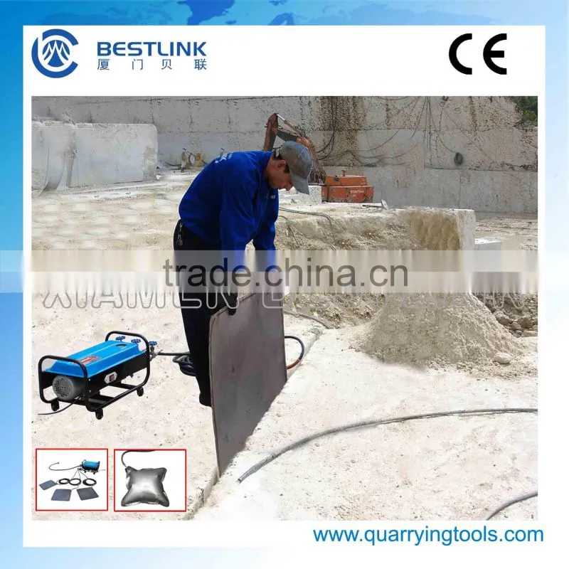 China Manufacture Granite Block Pushing Hydro Bag