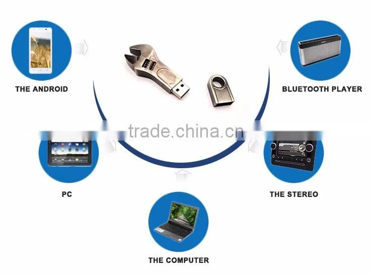 High quality 4gb usb metal drive