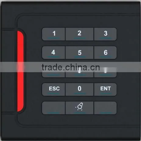 Wiegand singnal proximity RFID card Reader with keypad