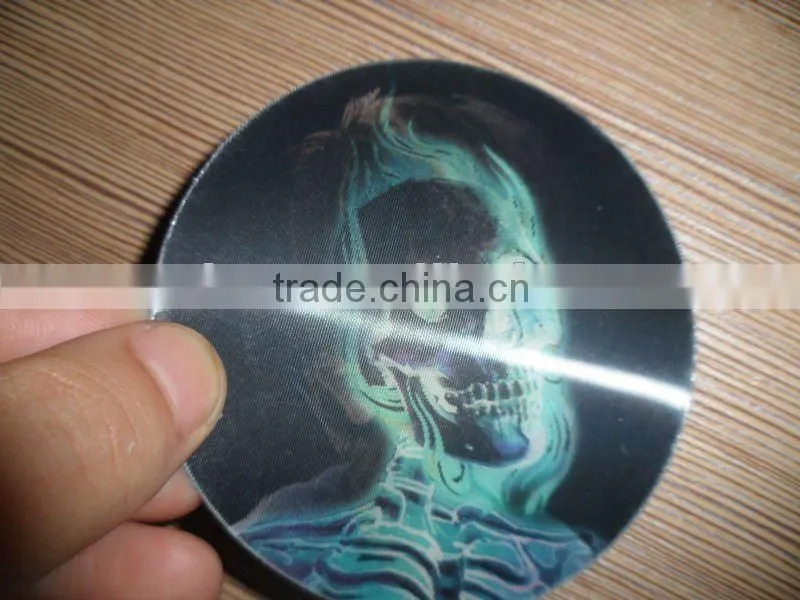 3d lenticular printing playing round cards