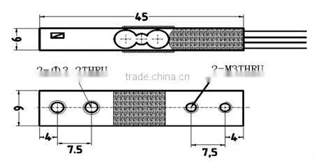 Mini shear beam load cell