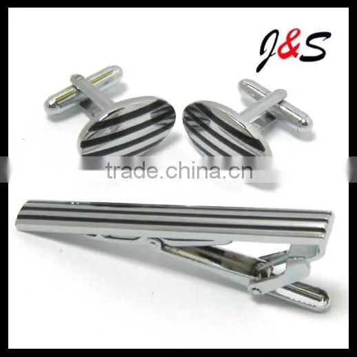 cufflink and tie pin set for men