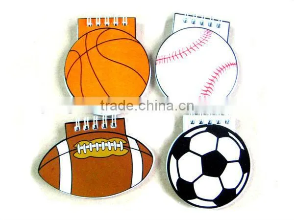 Promotional notebook sports design notebooks school