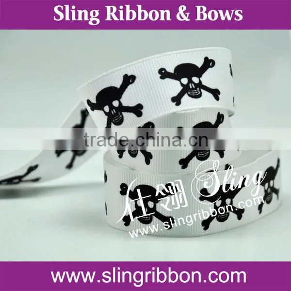 Factory Cheap Print Halloween Ribbon Decoration