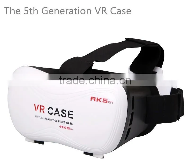 2016 New Arrival VR Box For Android and ios smart phones 3D glasses cardboard VR
