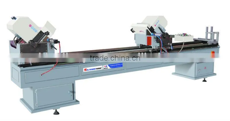 Aluminum Window Fabricating Machine Double Head Cutting Machine