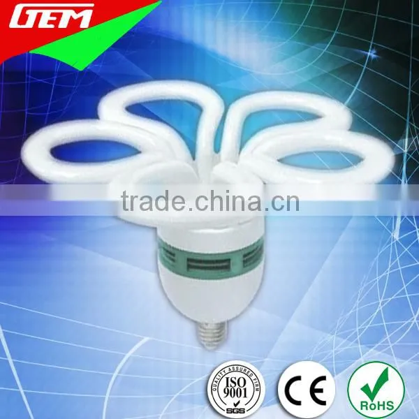 2700-6500K Popular Design 9-18W 45-105W CFL Lamp Lotus 4U