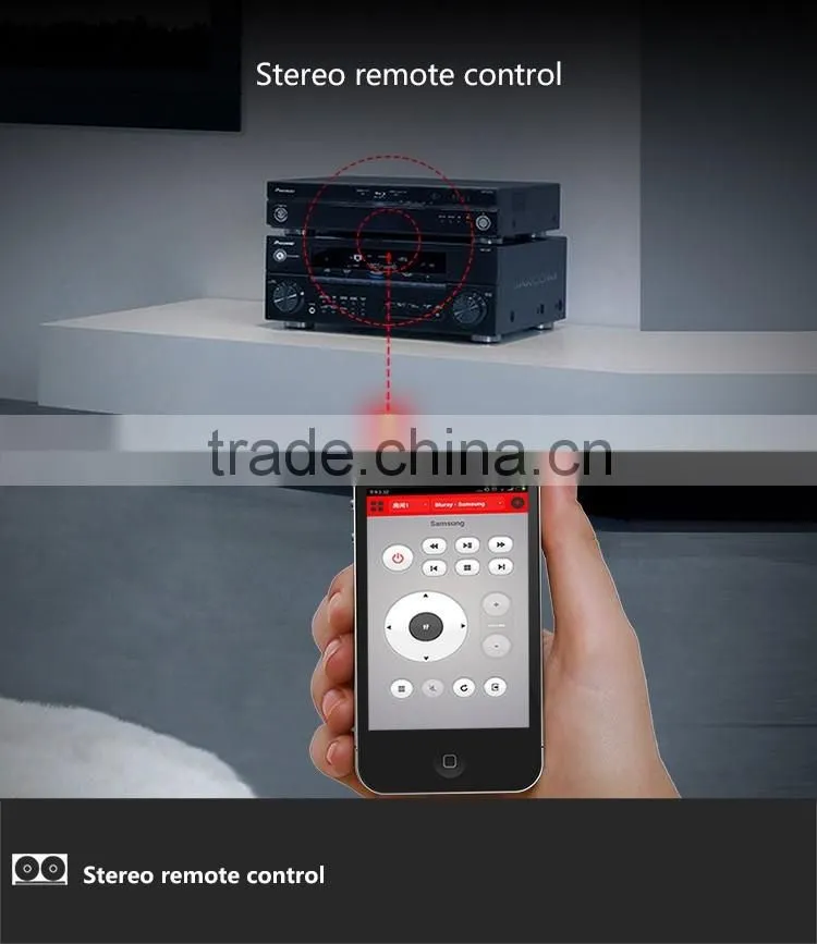 Wireless Intelligent universal infrared remote controller for apple phone