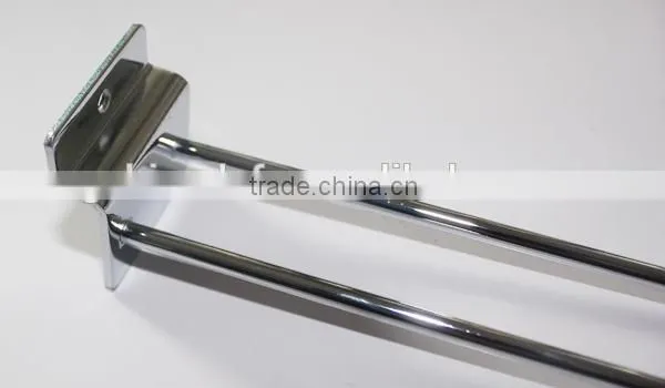 High quality double prong hook,slatwall euro hook,slatwall hook