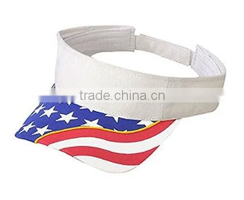 Custom print golf sun visor