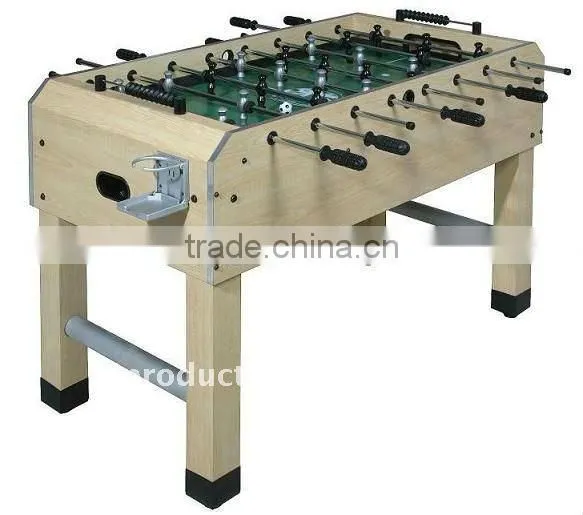 factory price MDF baby-foot game table foosball table price with 8grips .