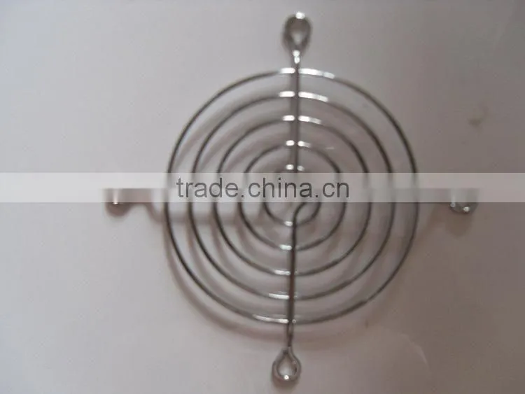 8*8CM 12volts DC Fan protective grille Fan Cover with Metal iron Plating