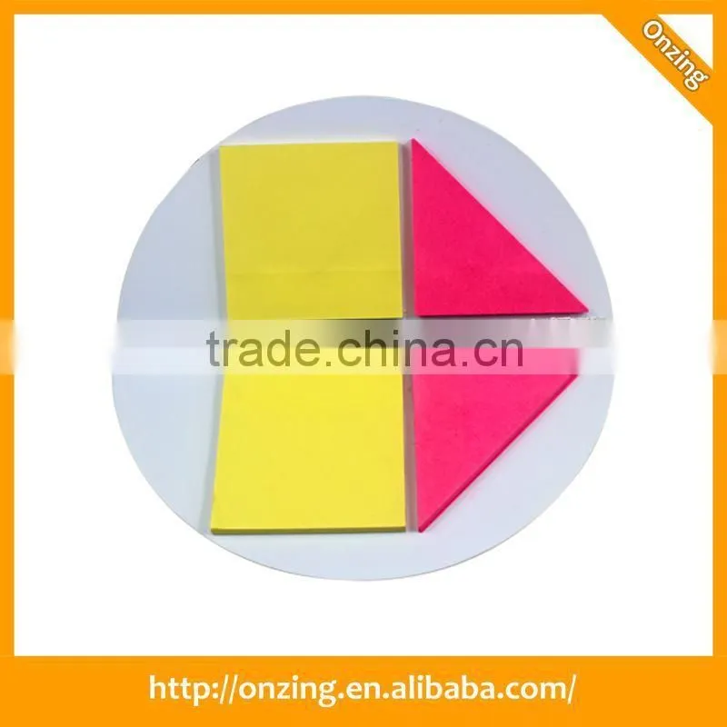 Different colors angel sticky note