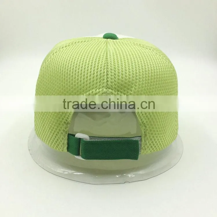 Wholesale OEM promotional 5 panel printing mesh trucker cap