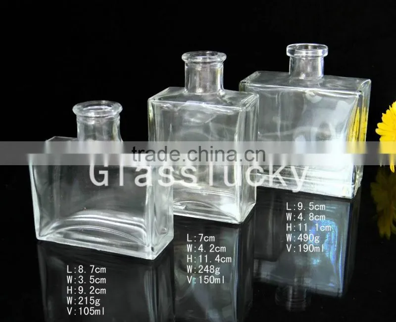 2016 hot sale DF0035 wholesale crystal decorative fragrance reed diffuser and rattan reed flower diffuser