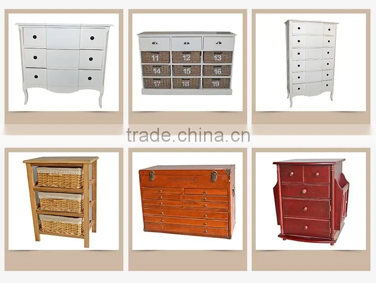 mirror standing customized wooden cabinet with drawer