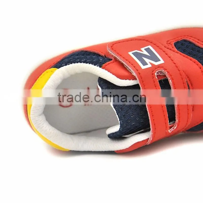 2016 cheap wholesale high quality cute warm 0-2 YEAR soft TPR sole leather baby sport shoes