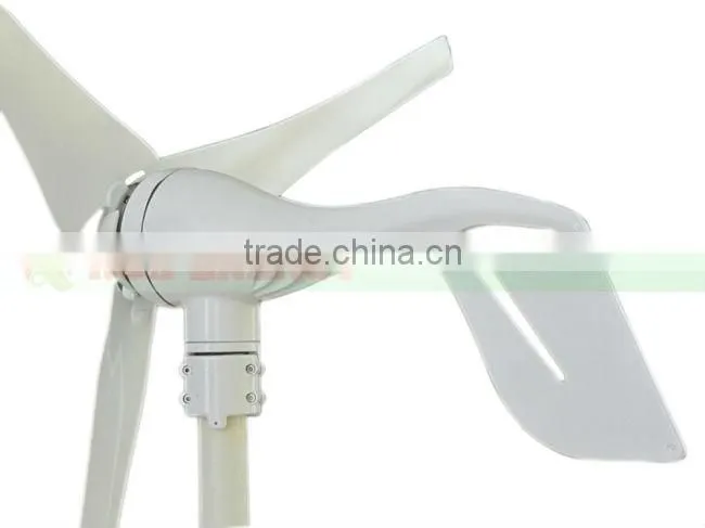 Horizontal wind turbine windmill. Combine with MPPT build in controller.