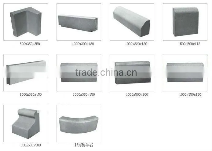 300T interlock and stone block making machine