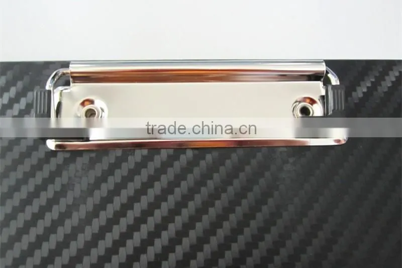 A5 plastic board clip with metal clip PP clip board