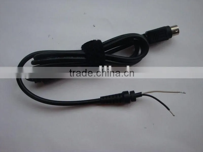laptop adapter power cable with different dc tip size for selection