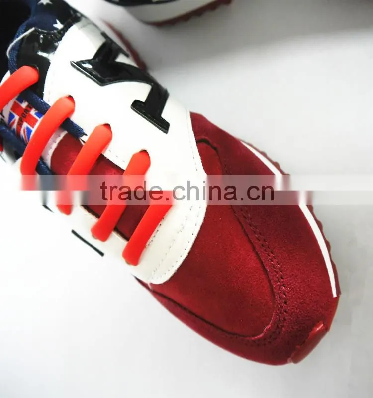 2015 fashion wholesale promotional sell best no tie shoe lace strap