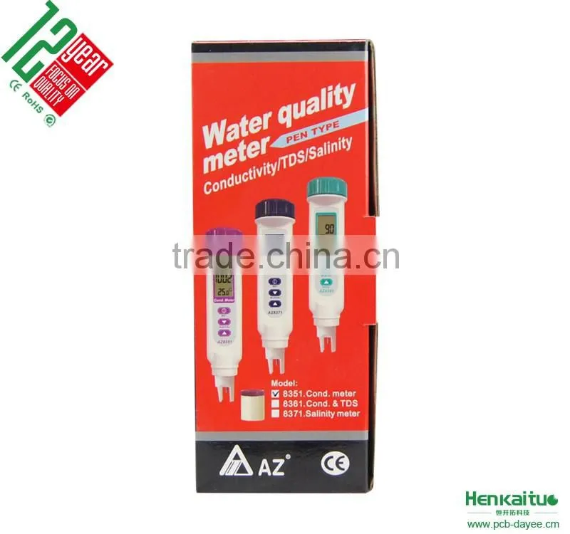 AZ8371 Portable Pen Style Water Quality Analisis Instrument Salinity Meter
