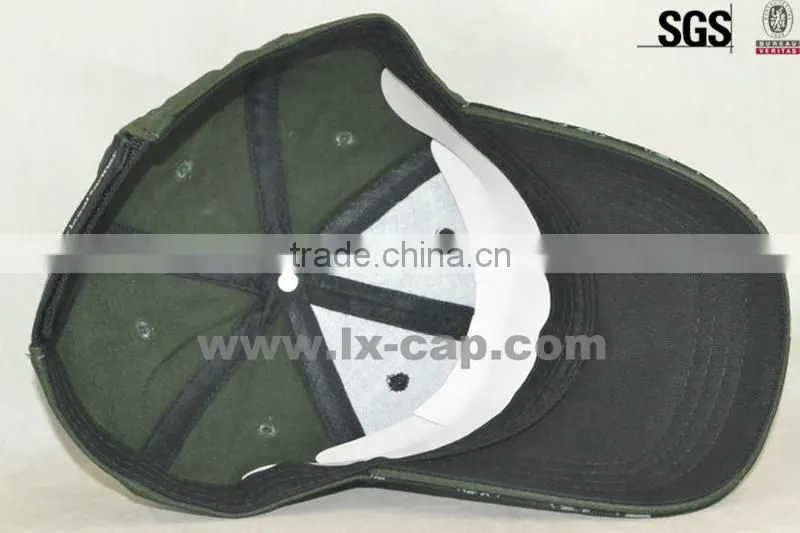 short brim baseball cap