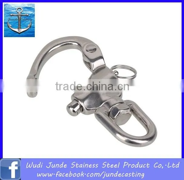 Stainless Steel Swivel Jaw Swivel Snap Shackles