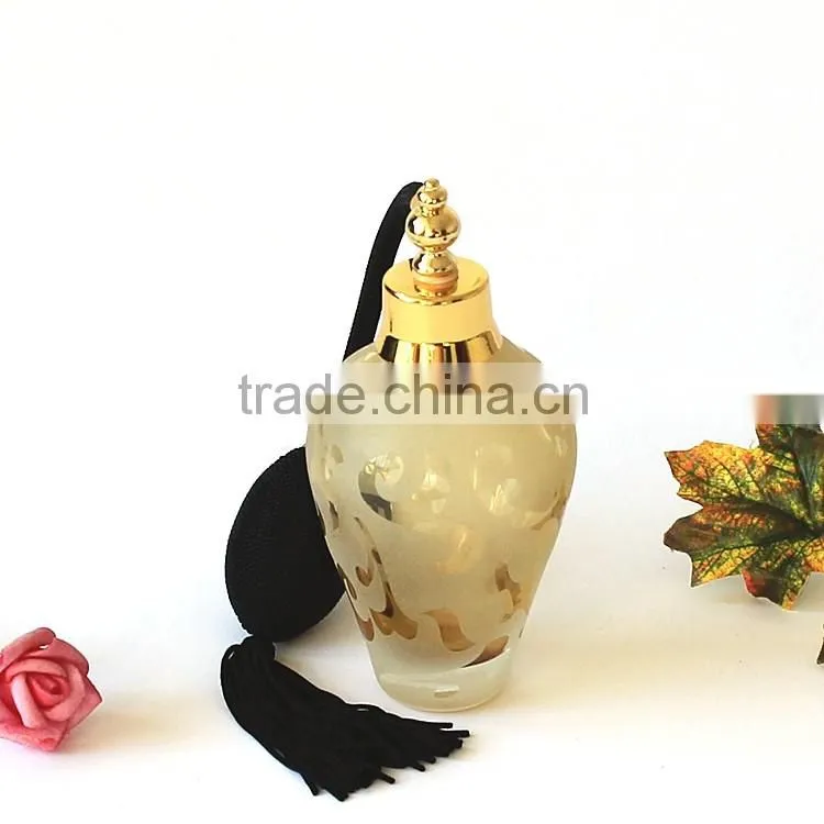 Handmade high-grade glass airbag spray perfume bottle wholesale repeatable use luxury empty bottle