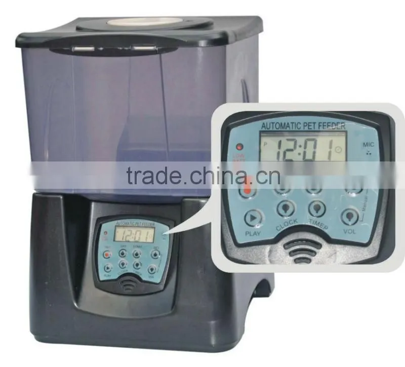 Large Capacity Automatic Pet Feeder with LCD display
